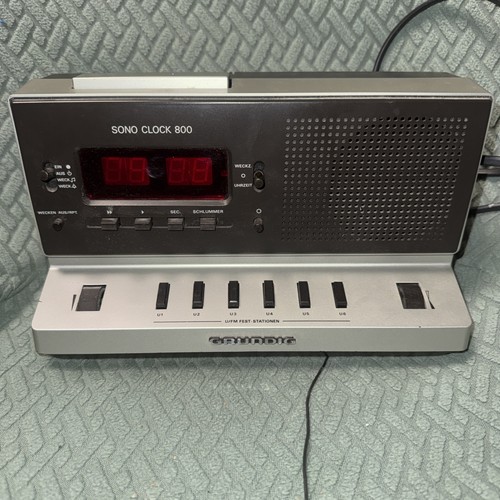 933 radiowecker grundig sono - radiowecker,