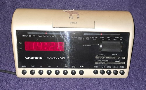 Grundig sonoclock 380 - grundig, -vintage